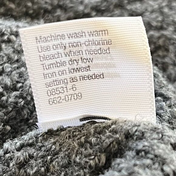 Arizona Sweater Womens Large Gray New High Neck Soft Size - Picture 6 of 9